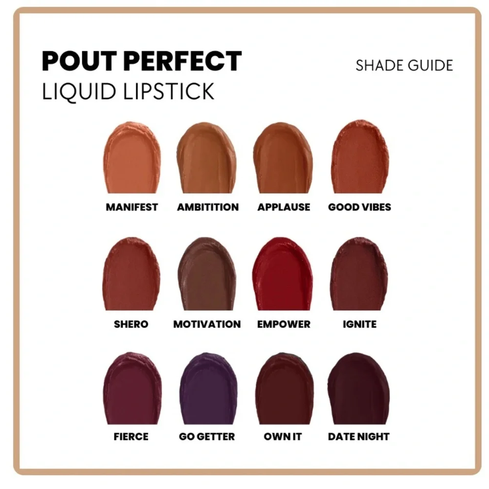✨ ACE BEAUTE POUT PERFECT LIQUID LIPSTICK - MANIFEST